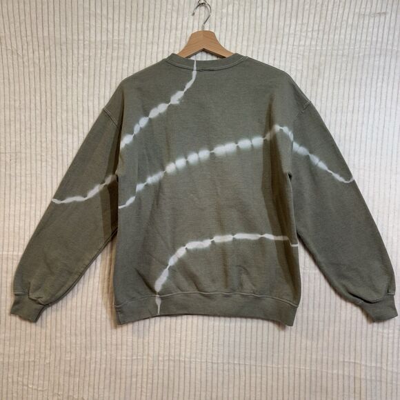 Disneyland Disney Mickey Mouse Sage Green Tie Dye Sweatshirt Unisex M - Picture 9 of 10